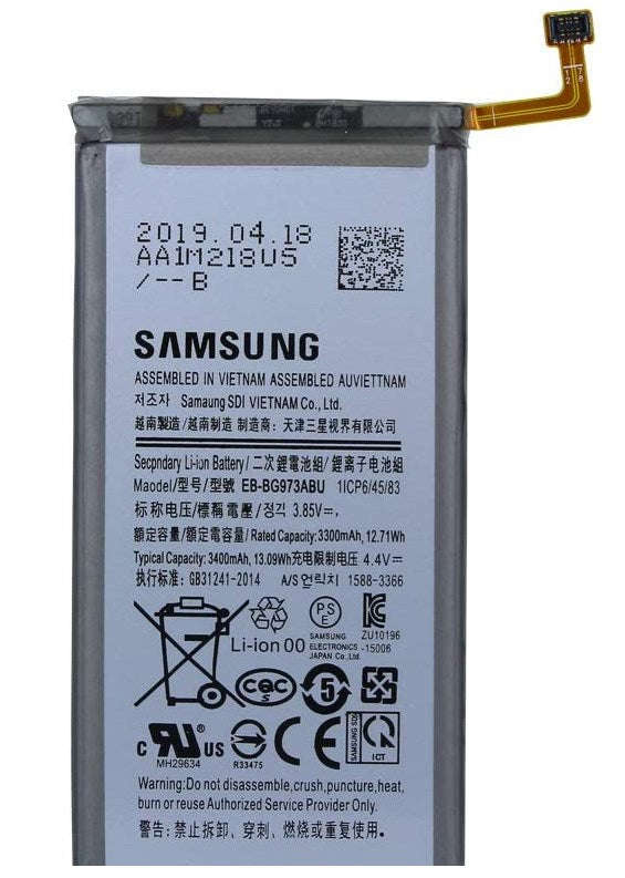 Samsung EB-BG970AB Battery Samsung Galaxy S10e (3100mAh) Li-ion BULK Samsung EB-BG970AB Battery Samsung Galaxy S10e (3100mAh) Li-ion BULK